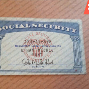 Kentucky Social Security Card Template