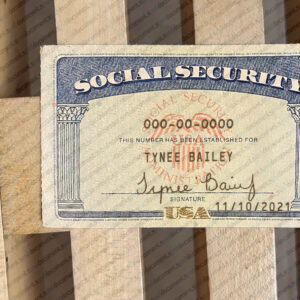 New York social security template