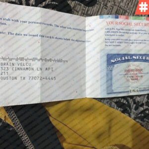 Pennsylvania social security card psd