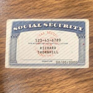Pennsylvania social security card
