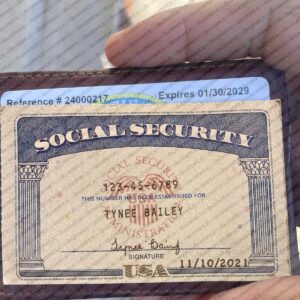 Free Download SSN Template PSD