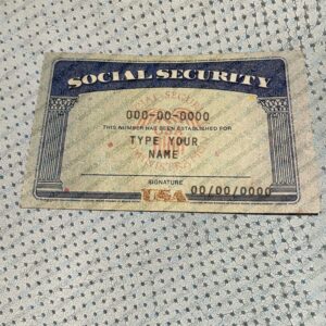 Ai Generated Social Security Templates