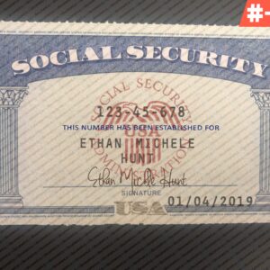 Ai Generated Social Security PSD Templates
