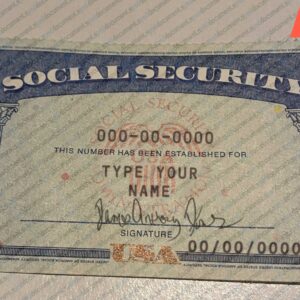Georgia social security card