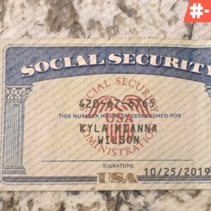North Carolina social security template