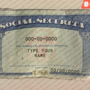 Michigan social security card