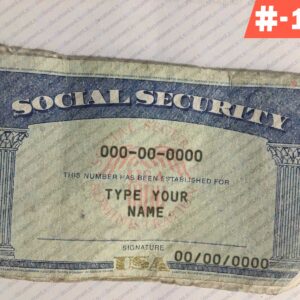 New Jersey social security card