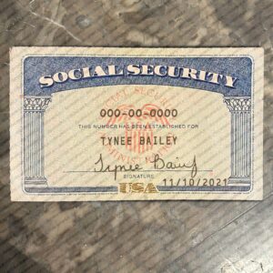 Download Editable Social Security Card Template