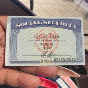 Free Download Social Security Card