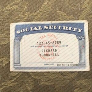 Free Download Social Security Template