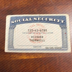 Download Editable SSN Card template