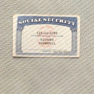 Social Security Template