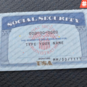 Pennsylvania Social Security Card Template