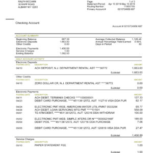 Regions Bank Statement Free Download