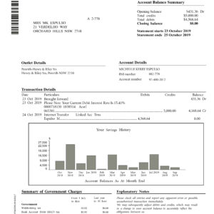 Nab Bank Statement Free Download