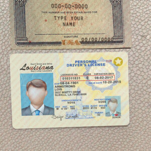 Editable Drivers License and Social Security Card