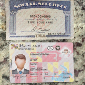 Drivers License and Social Security Card