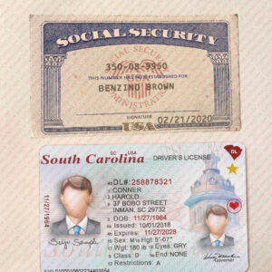 SSN Card and ID Card Template